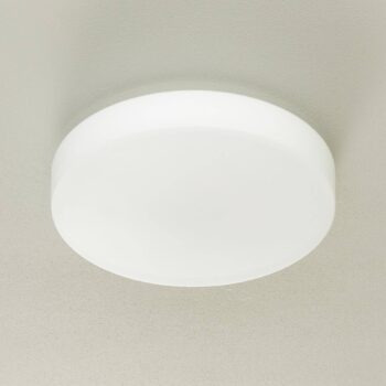 BEGA 89766 stropné LED 3 000 K E27 biele Ø 47 cm - Image 2