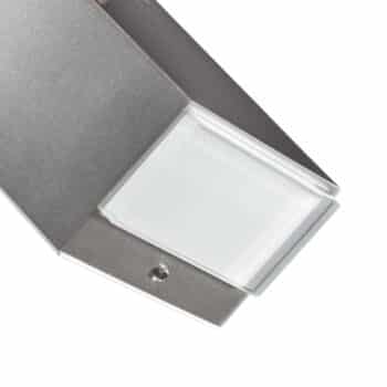 BEGA 23013 nástenné LED 3 000 K 9 cm 510 lm oceľ - Image 2