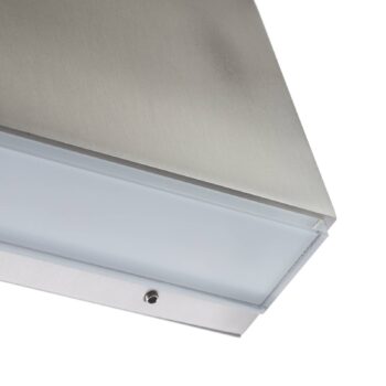 BEGA 50072 nástenné LED 3 000 K 18 cm oceľ 1630 lm - Image 2