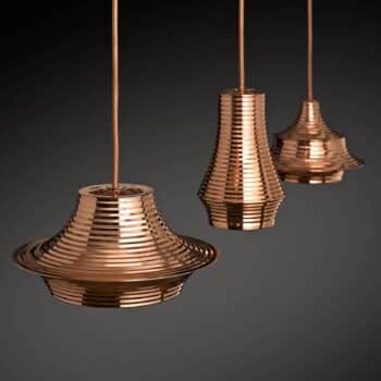 Bover Tibeta 02 – závesné LED svietidlo, medená - Image 2