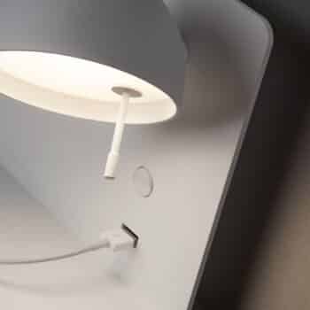 Bover Beddy A/03 nástenné LED biela bodové vpravo - Image 2