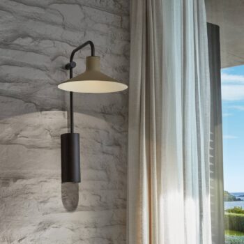 Bover Platet A02 nástenné E14 s vypínačom olivová - Image 2