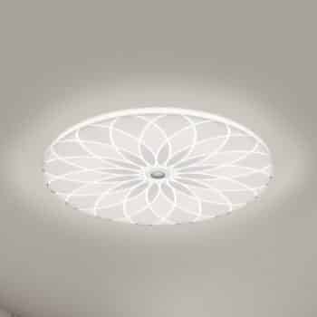 BANKAMP Mandala stropné LED svietidlo Kvet, Ø 52cm