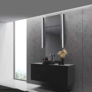 BANKAMP Pure F nástenné LED 55 cm antracit