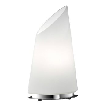 BANKAMP Sail stolná lampa zo skla, výška 33 cm