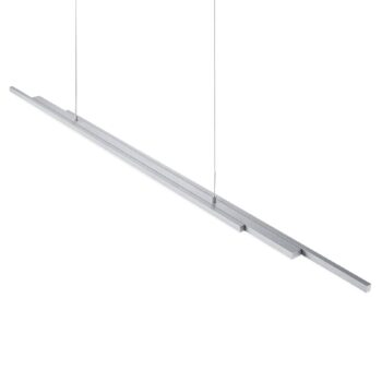 BANKAMP Lightline V2 LED závesné svietidlo, nikel