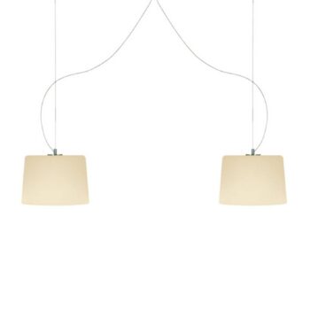 Casablanca Mesa – dvoj-plameňová závesná lampa - Image 4