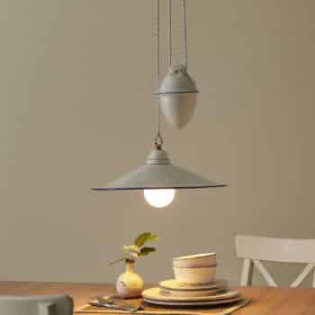Závesná lampa PIATTO so zaťažovacím závažím - Image 3
