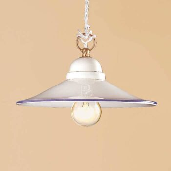 Závesná lampa PIATTO z keramiky 28 cm - Image 3