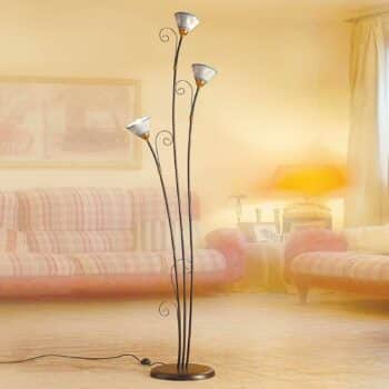 3-plameňová stojaca lampa LIBERTY - Image 3