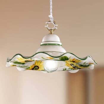 Závesná lampa GIRASOLA šarm vidieckeho domu 32 cm - Image 3