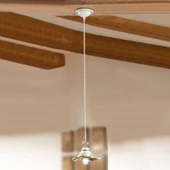 Malá závesná lampa GIRASOLA šarm vidieckeho domu - Image 4