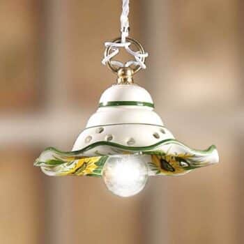 Malá závesná lampa GIRASOLA šarm vidieckeho domu - Image 3