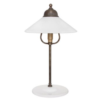 Stolná lampa Ike, mosadz - Image 2
