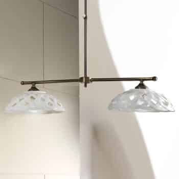Závesná lampa Emanuel Keramik 2-plameňová - Image 3
