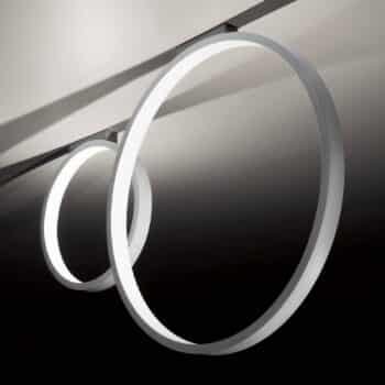 Cini&Nils Assolo stropné LED svietidlo biele 70 cm - Image 4