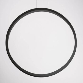 Cini&NIls Assolo čierne závesné LED svietidlo 70cm - Image 3