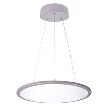 Závesné LED svietidlo 3420 okrúhle 4 000 K hliník - Image 2