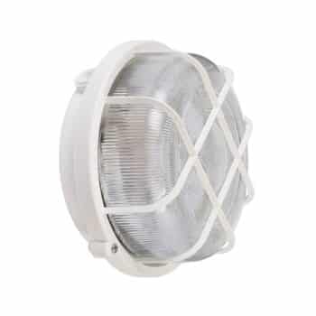 Lampa do vlhka Syrma, IP44, okrúhla, biela - Image 2