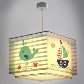 Námornícka detská závesná lampa Petit tmavomodrá - Image 2