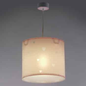 Ružová detská závesná lampa Sweet dreams - Image 2