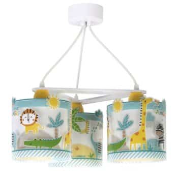 Detská závesná lampa Little Jungle, 3-plameňová - Image 2