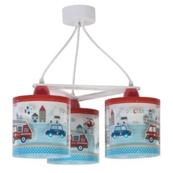 Detská závesná lampa Police, 3-plameňová - Image 2