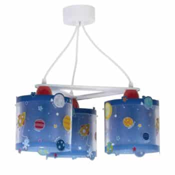 Detská závesná lampa Planets, 3-plameňová - Image 2