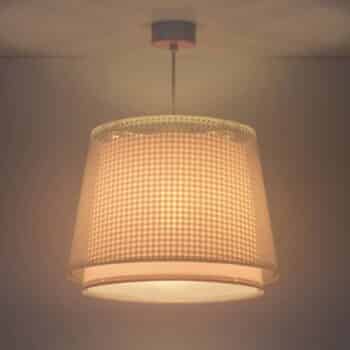 Detská závesná lampa Vichy, 1-pl., ružová - Image 2