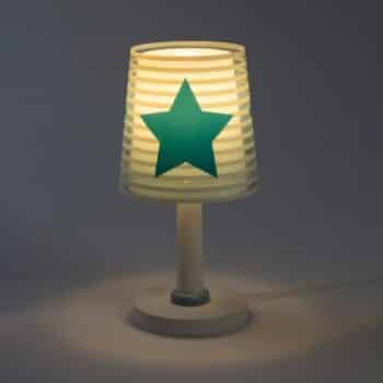 Detská stolná lampa Light Feeling, modrá