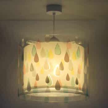 Dalber Color Rain detská závesná lampa