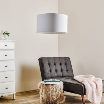 Závesná lampa Roller, biela - Image 2