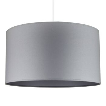 Závesná lampa Roller, sivá