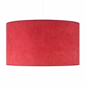 Závesná lampa Bristol, tkaný vzor, červená - Image 2
