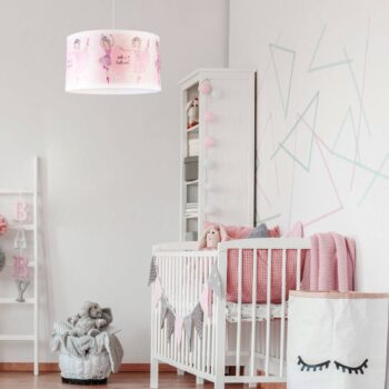 Závesná lampa Print M s balerínami