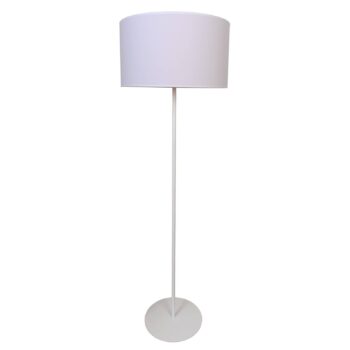 Stojaca lampa Roller, biela/zlatá, výška 145 cm - Image 2