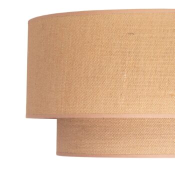 Stropné svietidlo Boho jute prírodná hnedá Ø 45 cm