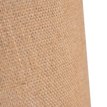 Stolová lampa Jute, prírodná hnedá, výška 50 cm