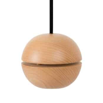 Envolight Wooden Ball závesná lampa, 1-plameňová