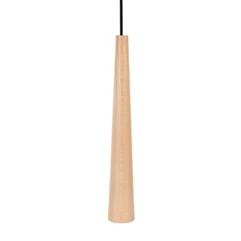 Envolight Wooden Round Cone závesná lampa 1-pl.