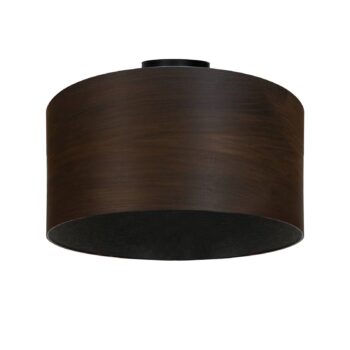 Envolight Veneer stropné svetlo údený dub Ø 55 cm