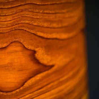Envolight Veneer stolná lampa drevo jaseň Ø 25 cm
