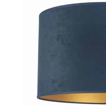 Stropné svietidlo Golden Roller Ø60 cm modrá/zlatá