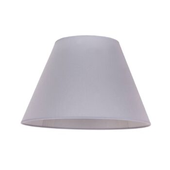 Tienidlo na lampu Sofia výška 31 cm, sivá panama - Image 2