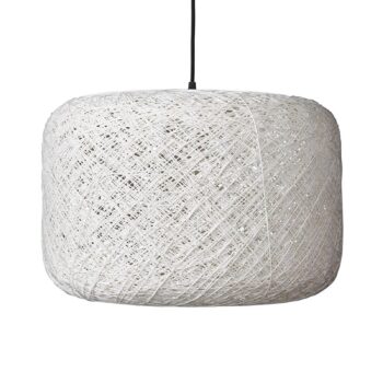 Dyberg Larsen Spin L závesná lampa biela, Ø 45 cm
