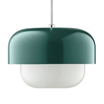 Dyberg Larsen Haipot závesná lampa, tmavozelená