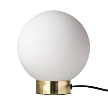 Dyberg Larsen Barcelona stolná lampa sklo, mosadz
