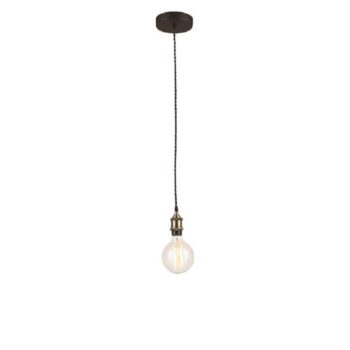 Závesná lampa Vintage s drôteným zavesením