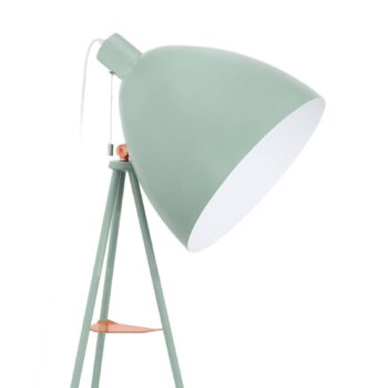 Stojaca lampa Dundee retro vzhľad mätovo-zelená - Image 4