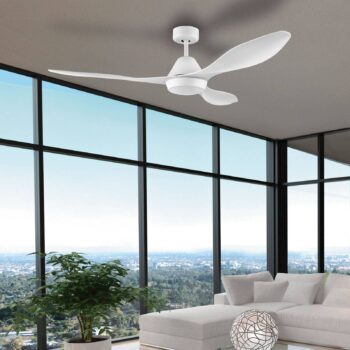 Stropný ventilátor Antibes s LED, biela matná - Image 2